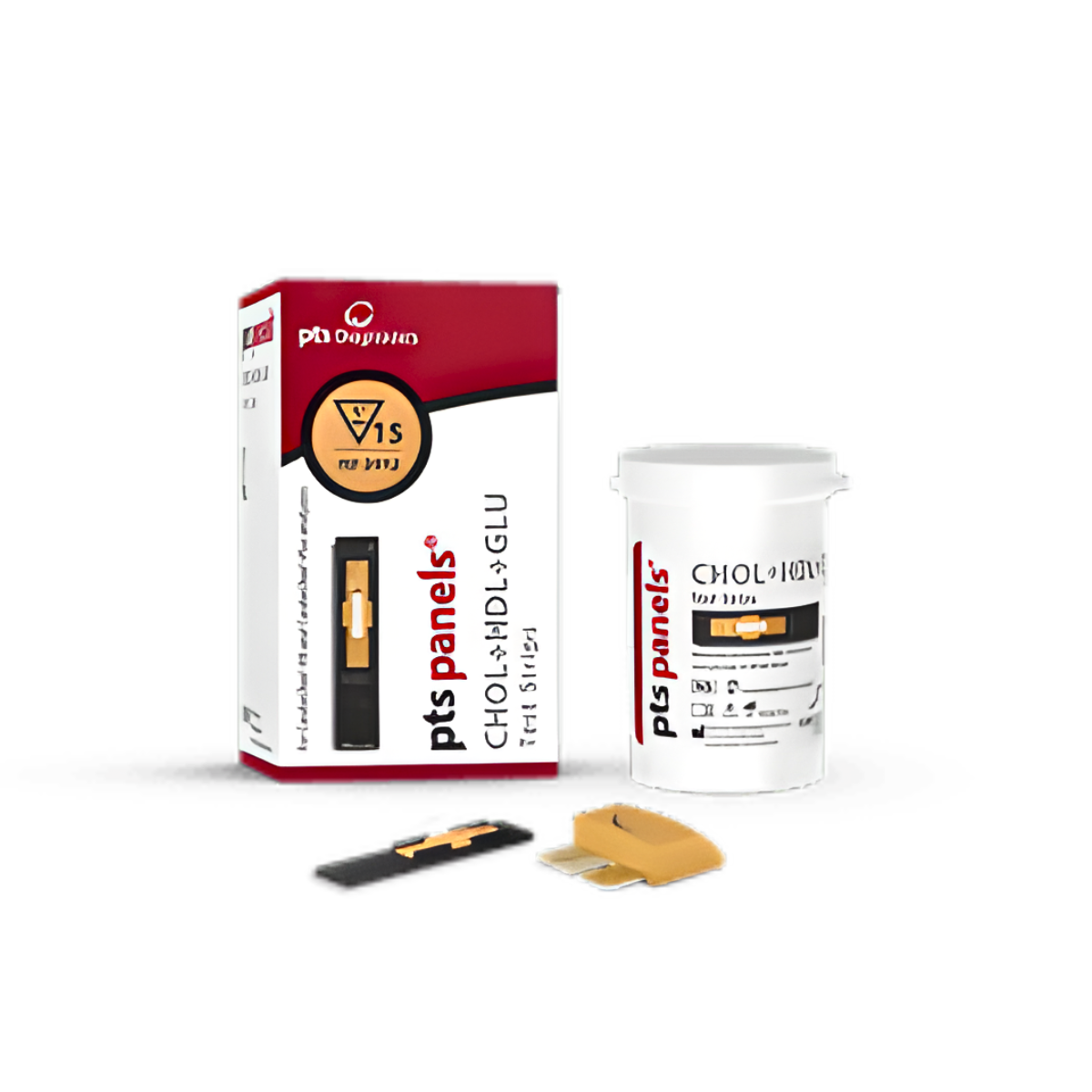 CHOL+HDL+GLU test strips