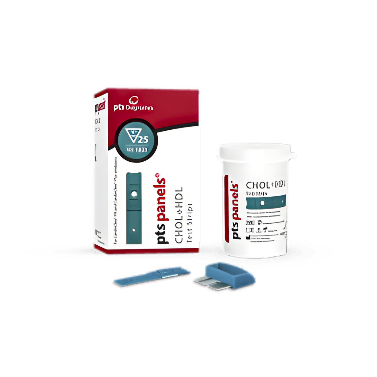 CHOL+HDL test strips