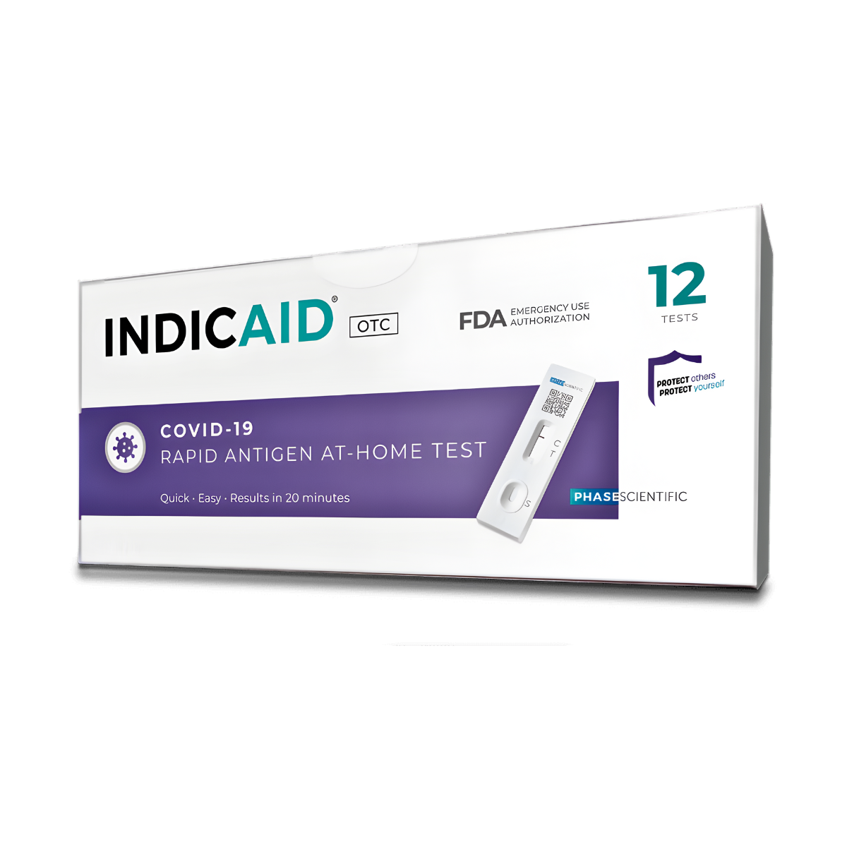 INDICAID COVID-19 Rapid Antigen At-Home Test