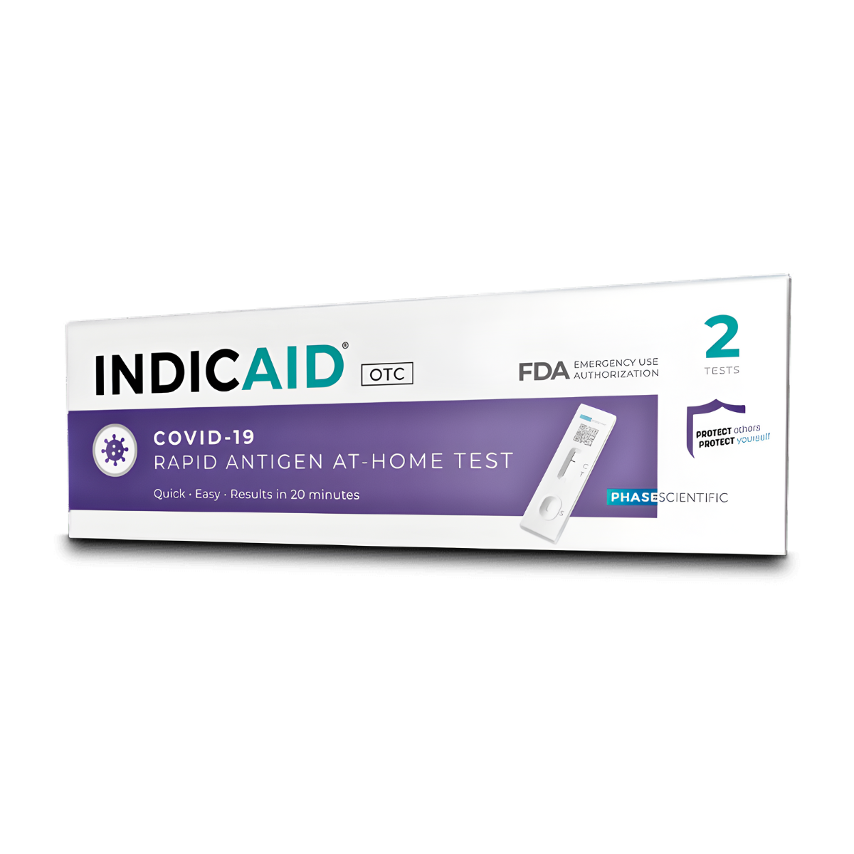 INDICAID COVID-19 Rapid Antigen At-Home Test