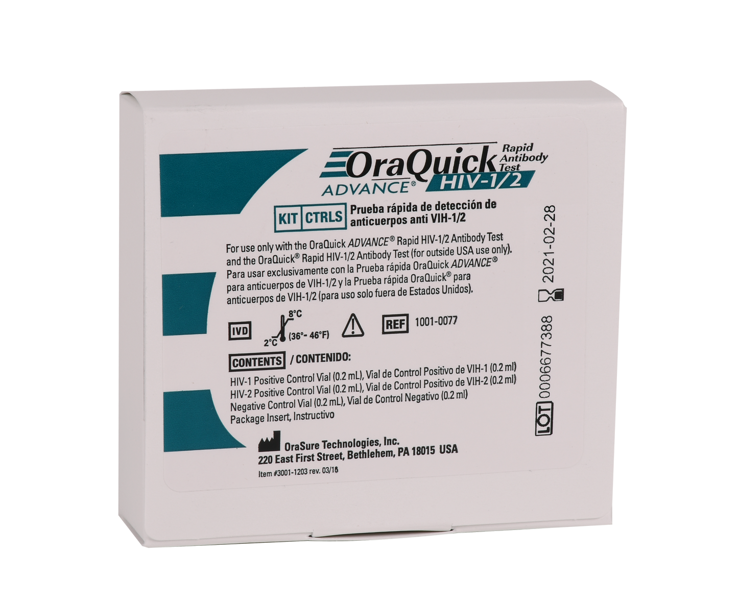 OraQuick Advance HIV Rapid Test