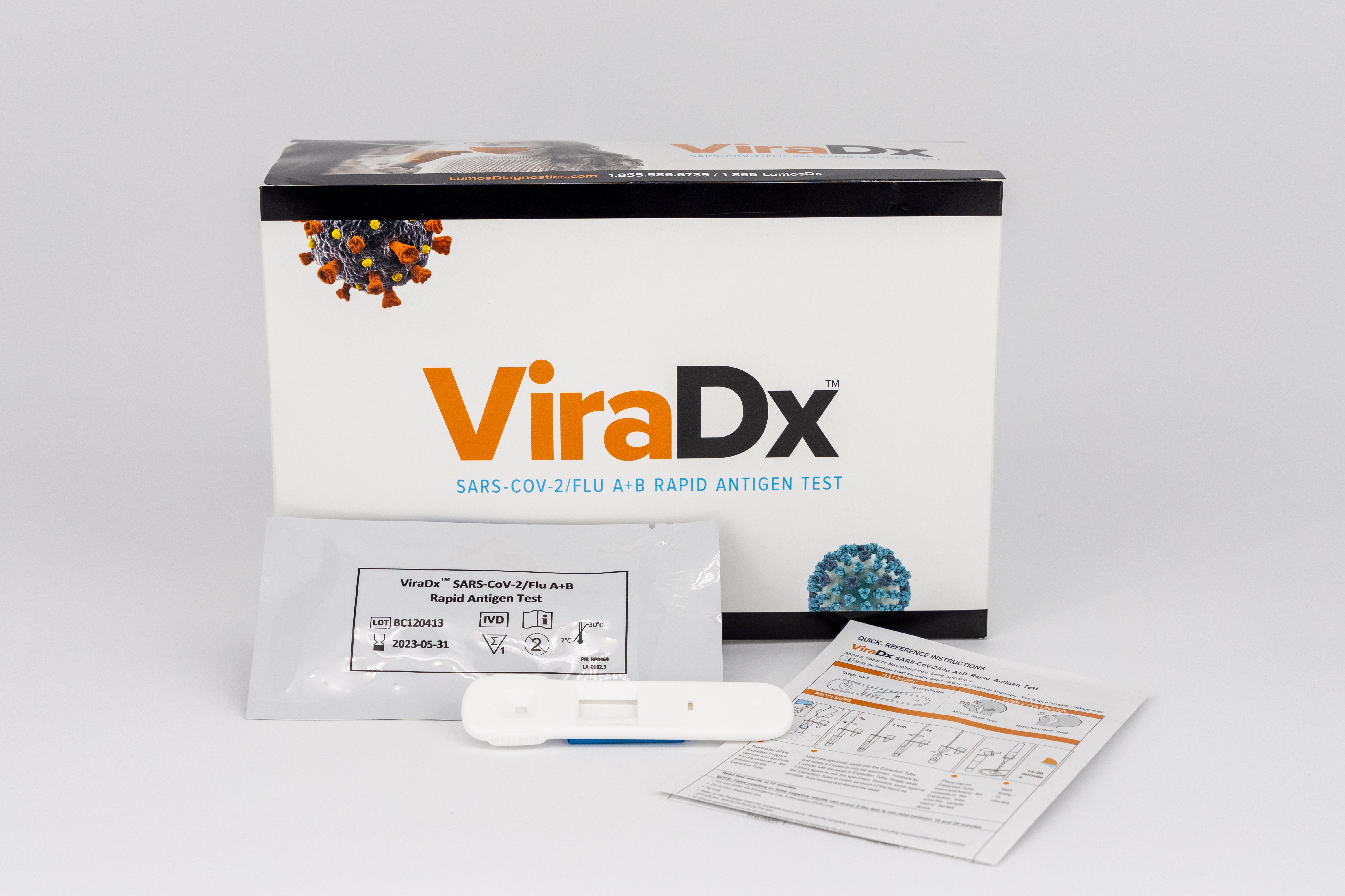 ViraDx SARS-CoV-2/Flu A+B Rapid Antigen Test – NHD, LLC