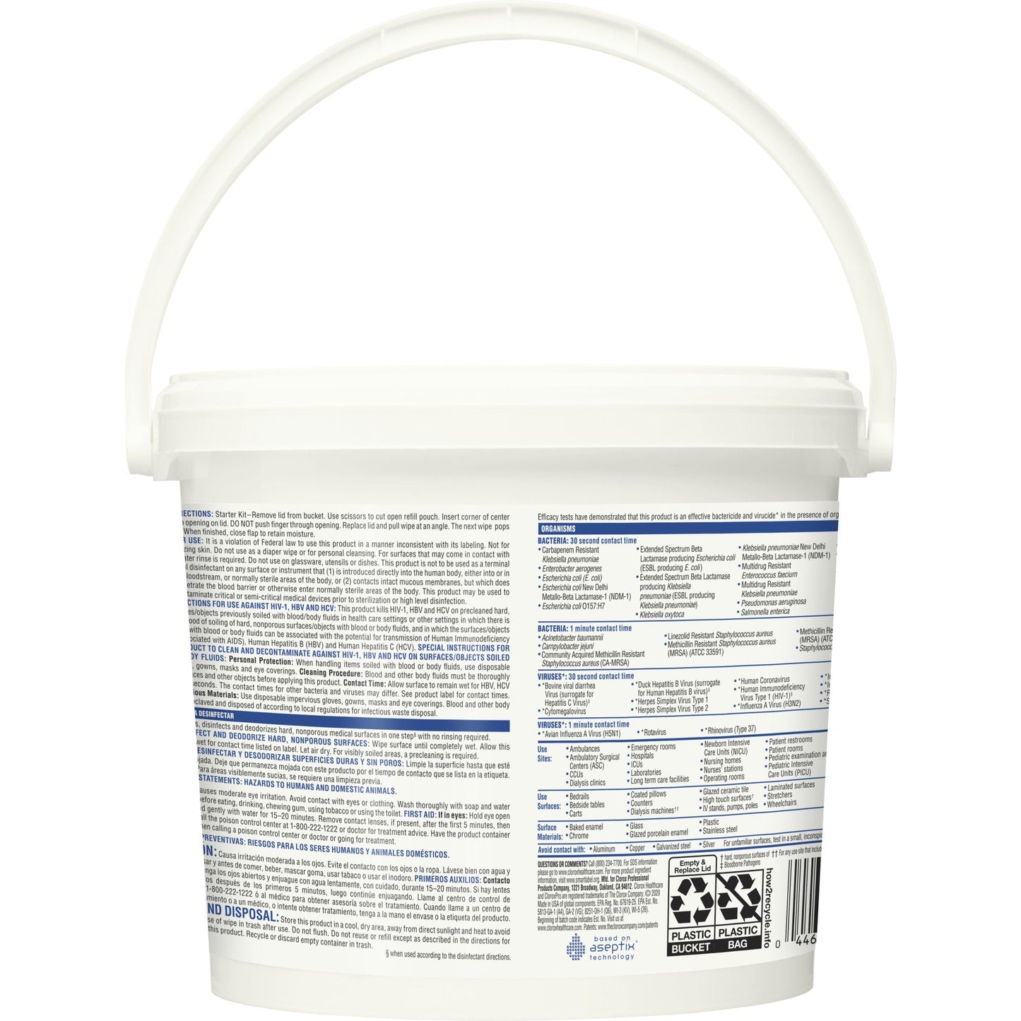 Clorox Healthcare® Hydrogen Peroxide Cleaner Disinfectants