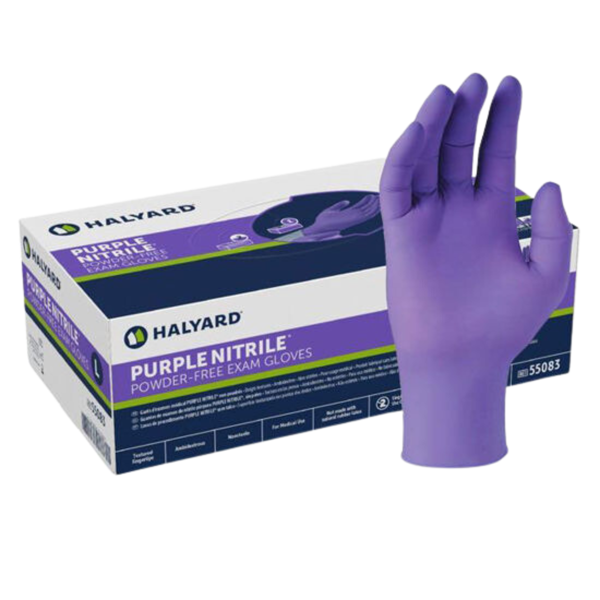 KC Lavender Nitrile Exam Gloves