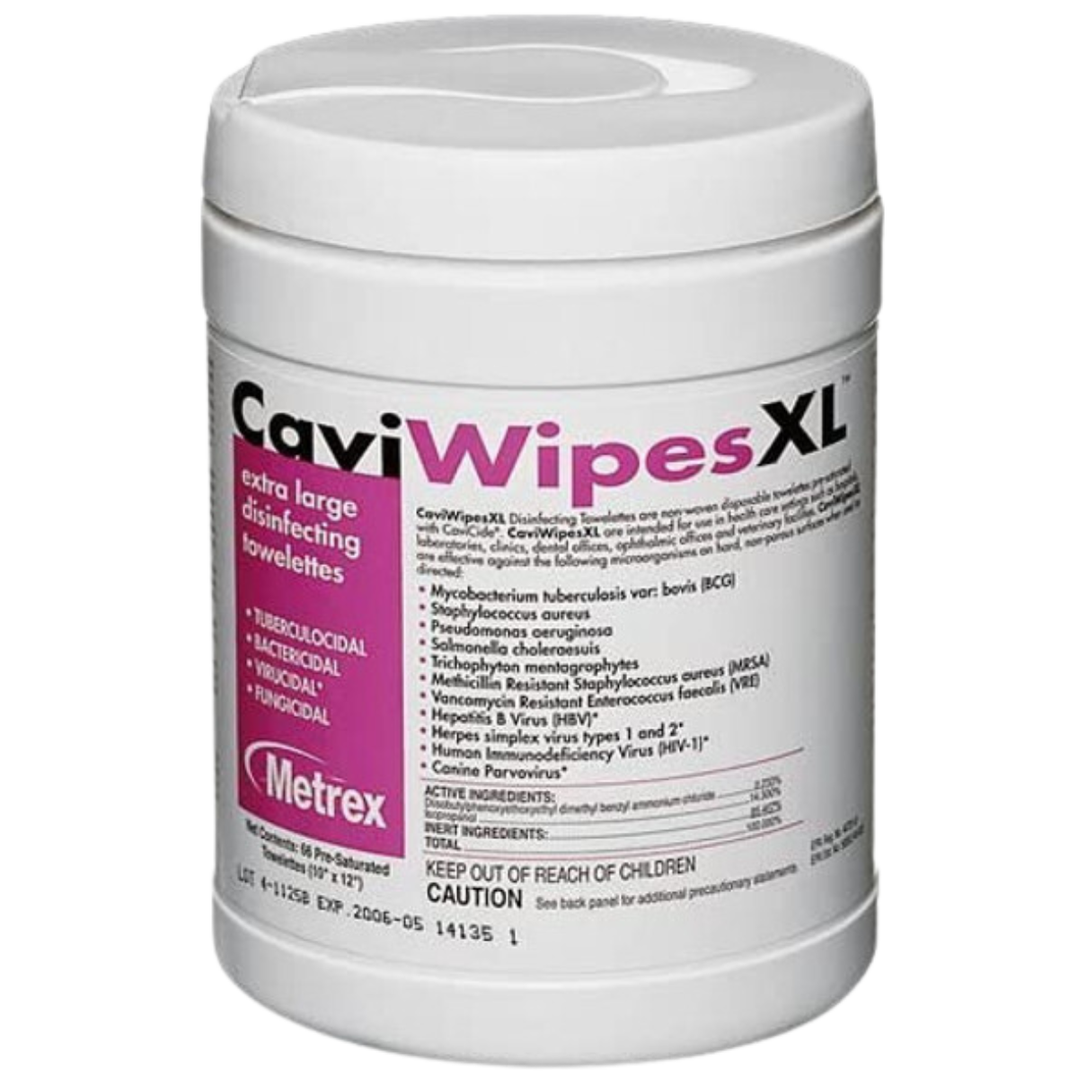 Metrex CaviWipes™ XL Disinfecting Towelettes