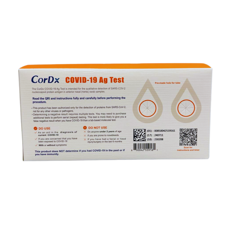 CorDx COVID-19 Ag Test (8 count)