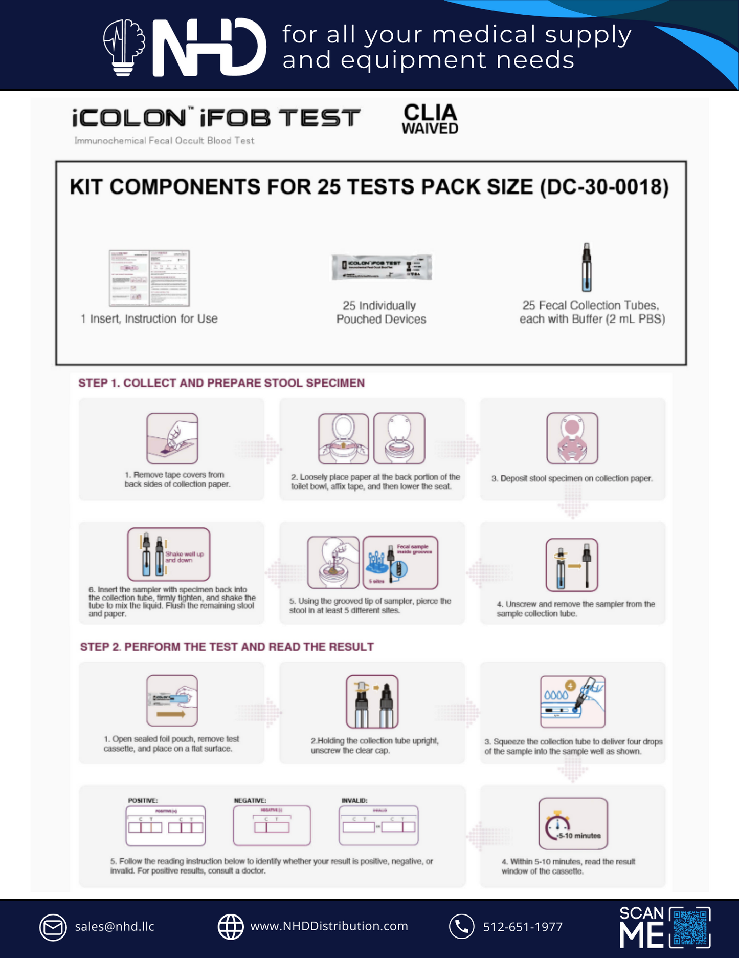 iCOLON iFOB Test (POC)