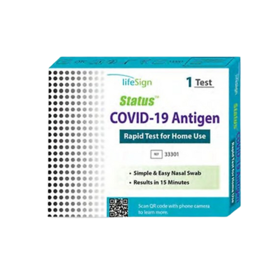 Status COVID-19 Antigen Rapid Test Kit for Home Use OTC