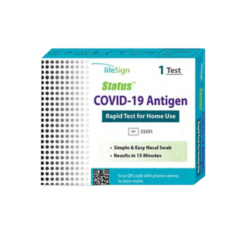 Status COVID-19 Antigen Rapid Test Kit for Home Use OTC – NHD, LLC